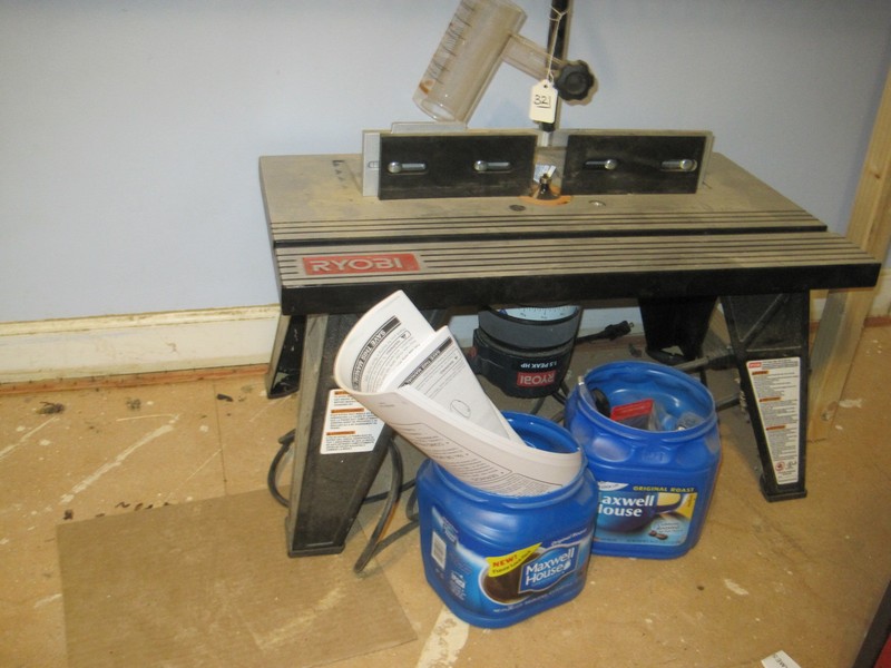 Lot Ryobi Router Table RT101 Double Insulated w Proxibid