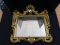 Embellished/Ornate Scalloped Design Wall Mirror Gilted Frame/Matt