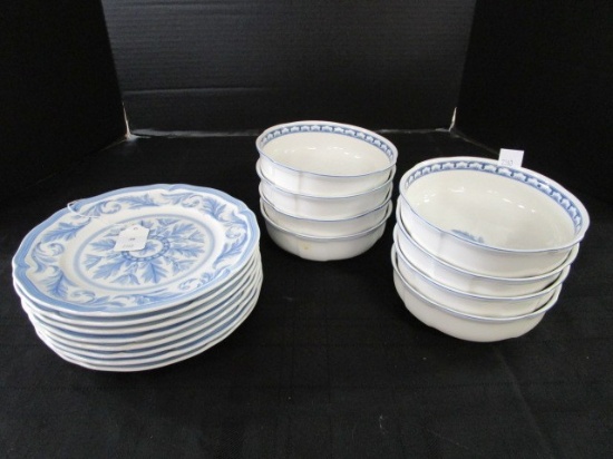 Casa Azul Pattern Villeroy & Boch Germany Ceramic Lot