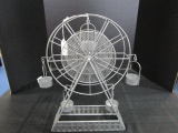 Metal Ferris Wheel Design 5-Light Votive Candle Holder