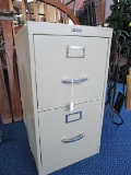 Anderson Hitckey Co. Metal 2 Drawer File Cabinet