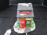 Cooper Farms Christmas Trees Porcelain Ceramic Coca-Cola Town Square Collection June 1996