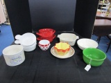 Misc. Ovenware/Ceramics Lot - Bowls, Soup Bowls, Cups, Etc.