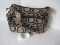 Vera Bradley Black/Brown Design Hand Bag Pocket Book