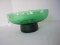 Emerald Hand Crafted Mid-Century Footed Console Bowl