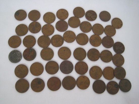49 Lincoln Wheat Pennies