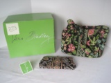 Vera Bradley Floral Hand Bag Pocket Book & Clutch Purse