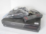 RCA Home Theatre VHS Player w/ Remote & Radio Shack Amplied Indoor Antenna