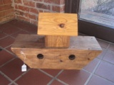 Folk Art Style Wooden Noah's Ark Bird House