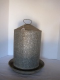 Vintage Hudson Galvanized Little Giant Wall Waterer