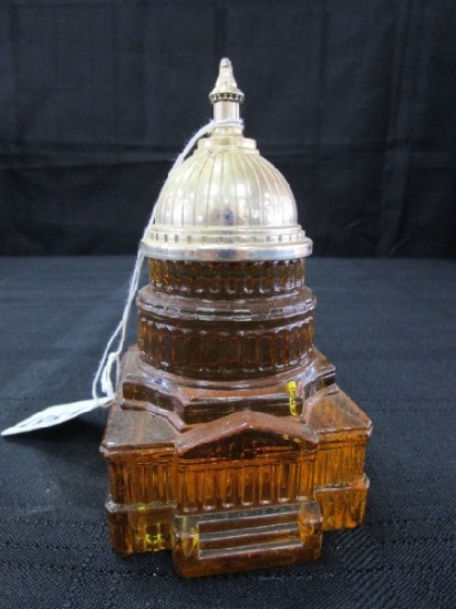Avon "The Capitol" Glass Vintage Perfume Bottle