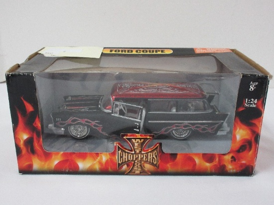 West Coast Choppers Jesse James 1957 Chevy Wagon 1:24 Scale Die-Cast Station Wagon