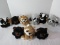 9 Wild Life Critters Ultra Soft & Cuddly Plush Toys Raccoons, Skunks, Chipmunks & Bears