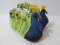 Adorable Pair - Peacocks Zooties by Silk Road Bazaar Hand Crafted Baby Bootie Fit D-12 Months