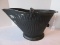 Reeves #17 Painted Flat Black Galvanized Double Handled Ash Bucket