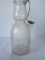 Maine Dairy Portland Cream Top Milk Bottle w/ Metal Cream Top Soon 1qt Bottle