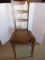 Petite Quarter Sawn Oak Ladder Chair