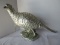 Shea's Wildflower Co. Molded Pheasant Decoration Silver Tone Patina