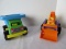 American Plastic Toys Inc. Primary Colors Dump Truck & Loader