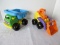 American Plastic Toys Inc. Primary Colors Dump Truck & Loader