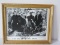 The Del McCoury Band Autographed Photographed in Gilted Antiqued Patina Frame