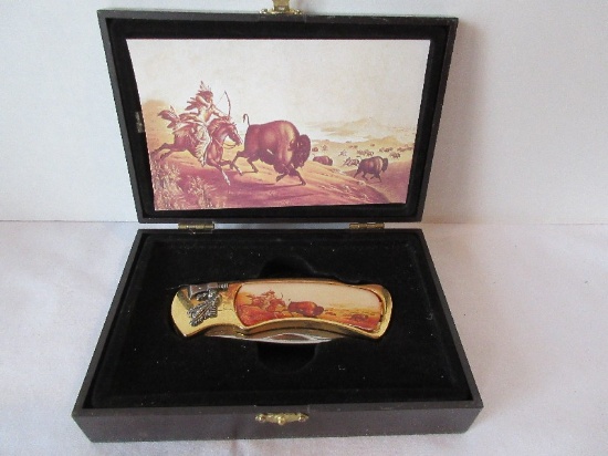 Western Heritage Pocket Knife w/ Locking Blade Handle