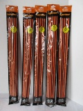 5 Packs Amscan Orange Super Glow Sticks Per Pack 5 Glow Sticks w/ Connectors 22