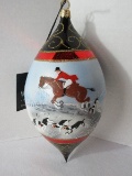 Joy To The World Collectibles Hand Crafted Glass Ornament