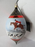 Joy To The World Collectibles Hand Crafted Glass Ornament