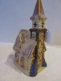 Designspirations Church Votive Candle Holder w/ Pierced Windows