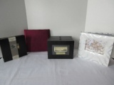 Lot - Photograph Albums Cedar Key Journal 2 Nicole Miller Home & Black Box w/ 4 Inserts