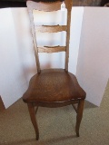 Petite Quarter Sawn Oak Ladder Chair