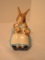 Beswick Beatrix Potters Mrs. Rabbit & Bunnies Porcelain Figurine F. Warne & Co. Ltd.