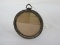Webster Sterling Round Picture Frame w/ Beaded Trim