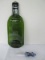 Boston Warehouse Green Melted Wine Bottle Cheese Tray w/ Grape Cluster Handled Knife