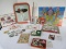 Collectibles Lot - Coca-Cola Co. Wooden Good Rule Rulers, Groovy Burger King Book Covers