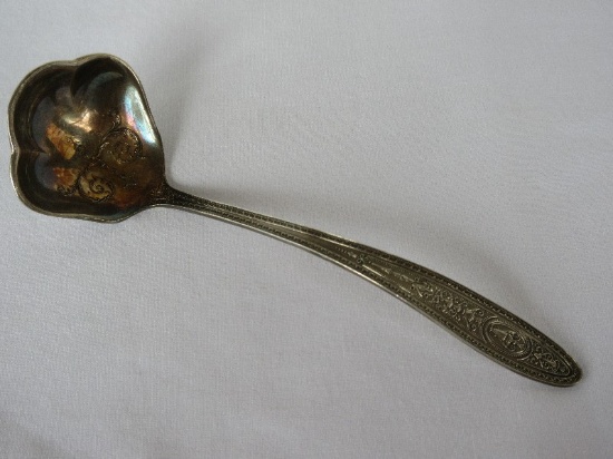 International Sterling Small Cream Ladle Urn & Scroll Design(+-20.25G)