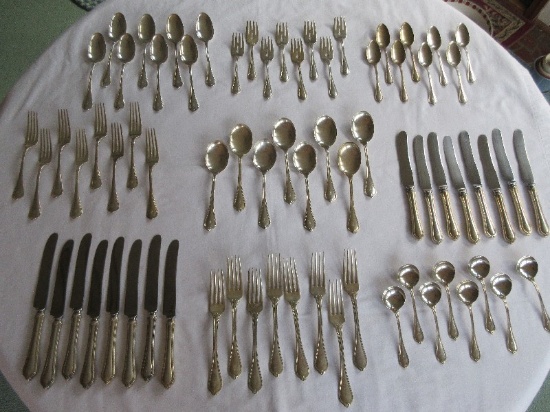 72 Pieces - Towle Silver Smiths Sterling Silverware Paul Revere 1906 Pattern