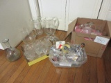 Super Barware Lot - Shot Glasses, Double Jiggers, Pitchers, Wine Bottle Opener, Stemware, Etc.