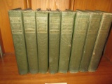 8 Books Stevenson's Works The Vailima Edition Volumes 1 - 3/ - 9 © 1912