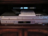 Sony DVD Player/Video Cassette Recorder w/ Remote