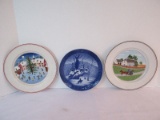 2 Villeroy & Boch Porcelain Plates Naif Christmas/Design Naif 8 1/4