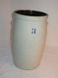 Southern Pottery Double Handled #3 Gallon Churn
