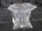 Crystal Glass Diamond Cut Vase 5