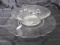 Scallop Design/Motif Fruit Bowl w/ Scallop Trim Underplate 10