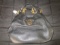 Black Leather Michael Koss Hand Bag