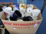 Lot - Misc. Cups/Mugs, Various Types, Etc.