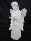 White Ceramic Angel Décor Figure 16