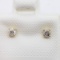 14K Yellow Gold Diamond Stud 0.16ct Earrings