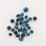 Genuine Assorted Blue Diamond 0.4ct